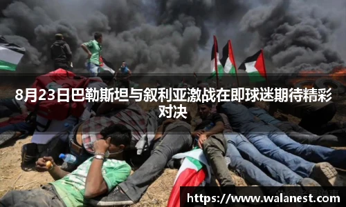 8月23日巴勒斯坦与叙利亚激战在即球迷期待精彩对决